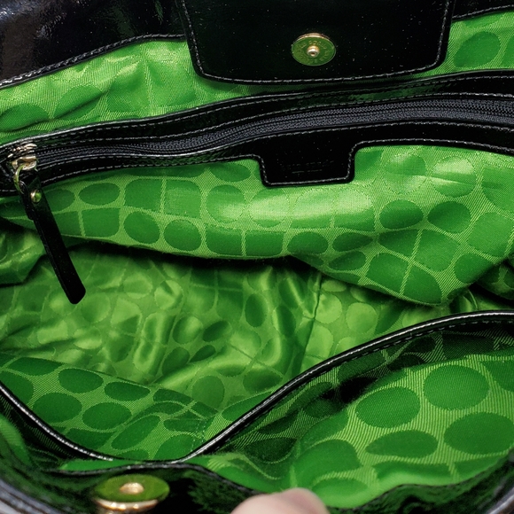 Kate Spade Quilted and Patent Leather Satchel - Picture 5 of 9